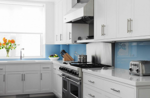 White Quartz Kitchen Top