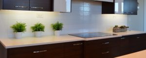 Solid surface kitchen countertops